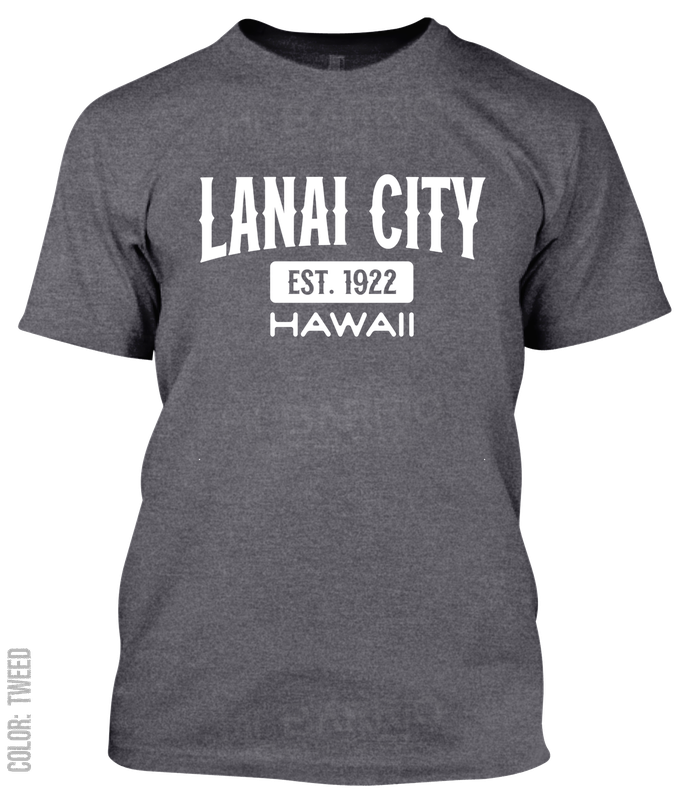 Lanai City, Hawaii Athletic T-Shirt