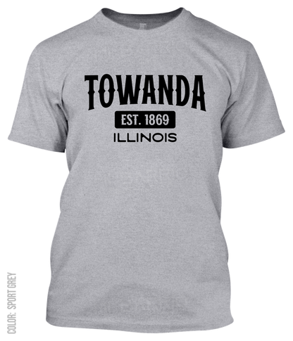 Towanda, Illinois Athletic T-Shirt