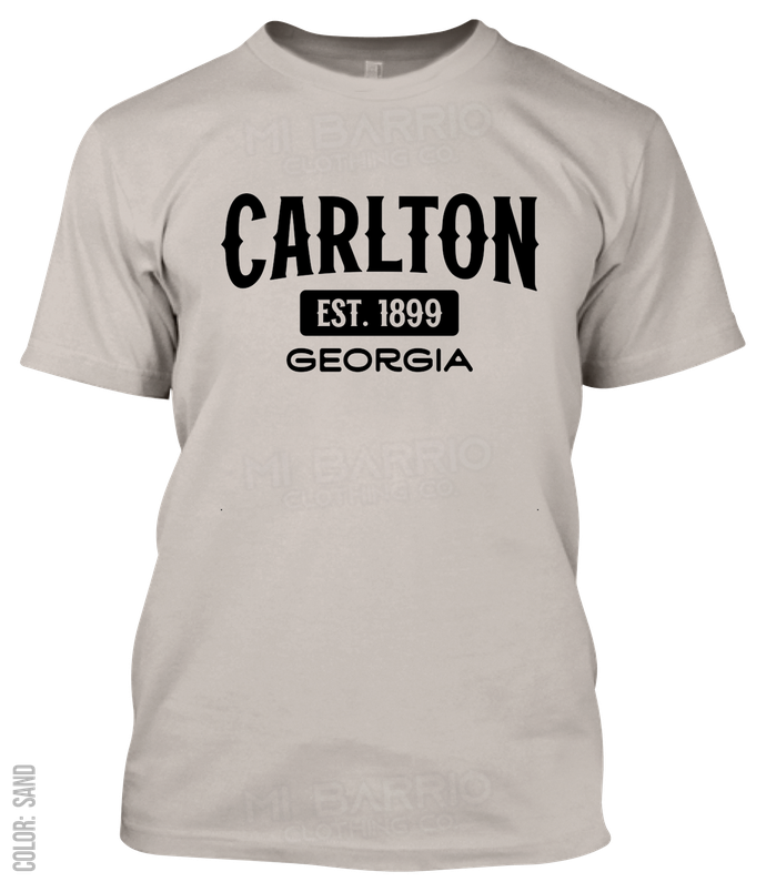Carlton, Georgia Athletic T-Shirt