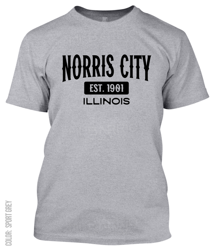 Norris City, Illinois Athletic T-Shirt