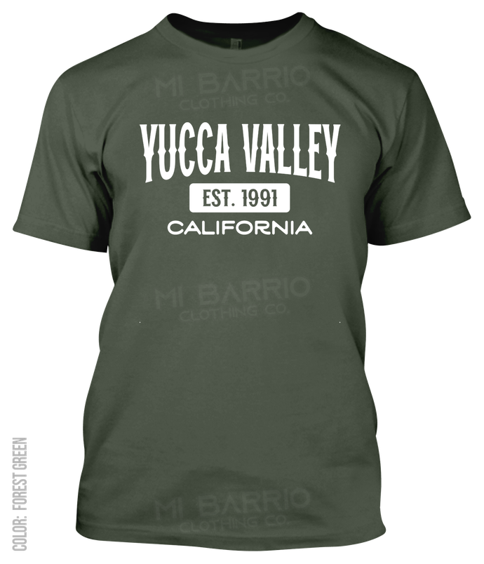 Yucca Valley, California Athletic T-Shirt