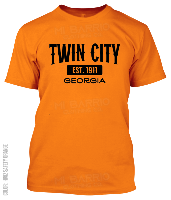 Twin City, Georgia Athletic T-Shirt