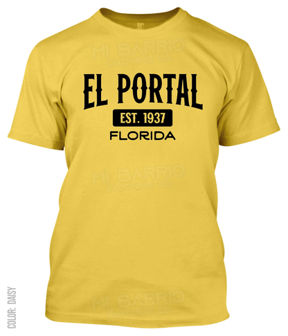 El Portal, Florida Athletic T-Shirt