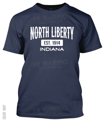 North Liberty, Indiana Athletic T-Shirt
