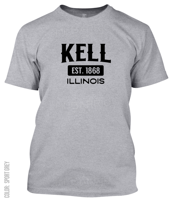 Kell, Illinois Athletic T-Shirt
