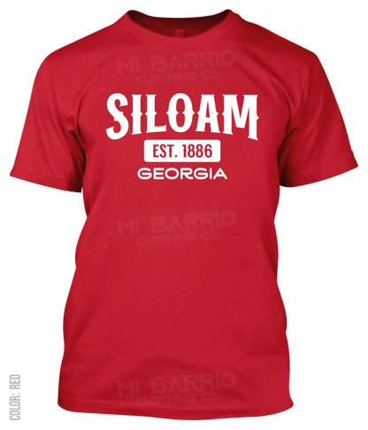 Siloam, Georgia Athletic T-Shirt