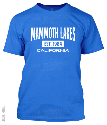 Mammoth Lakes, California Athletic T-Shirt