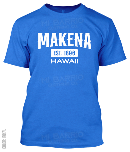 Makena, Hawaii Athletic T-Shirt