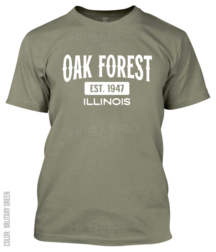 Oak Forest, Illinois Athletic T-Shirt