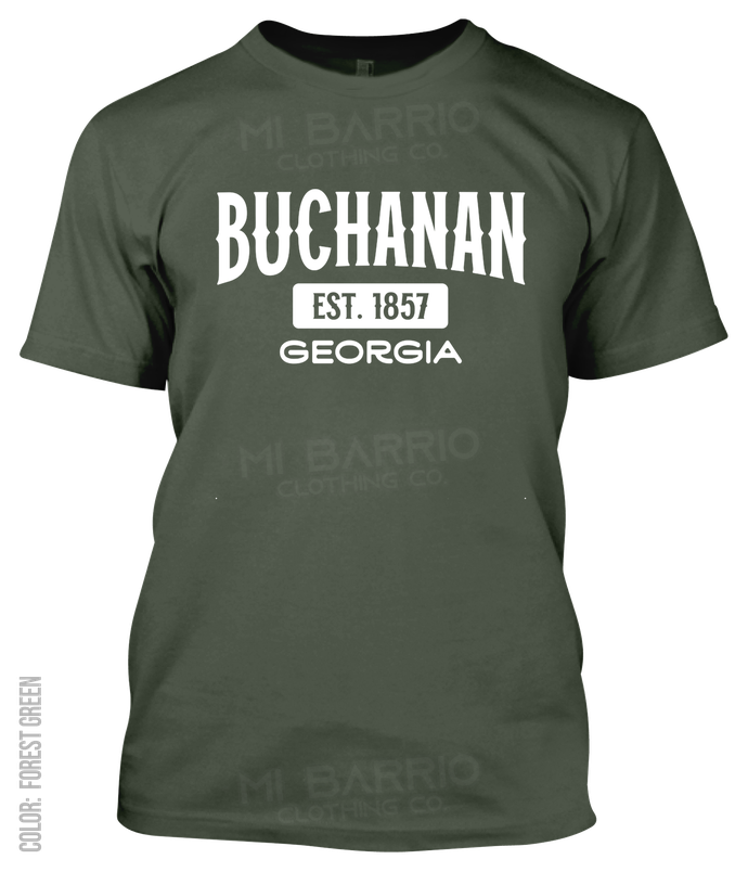 Buchanan, Georgia Athletic T-Shirt