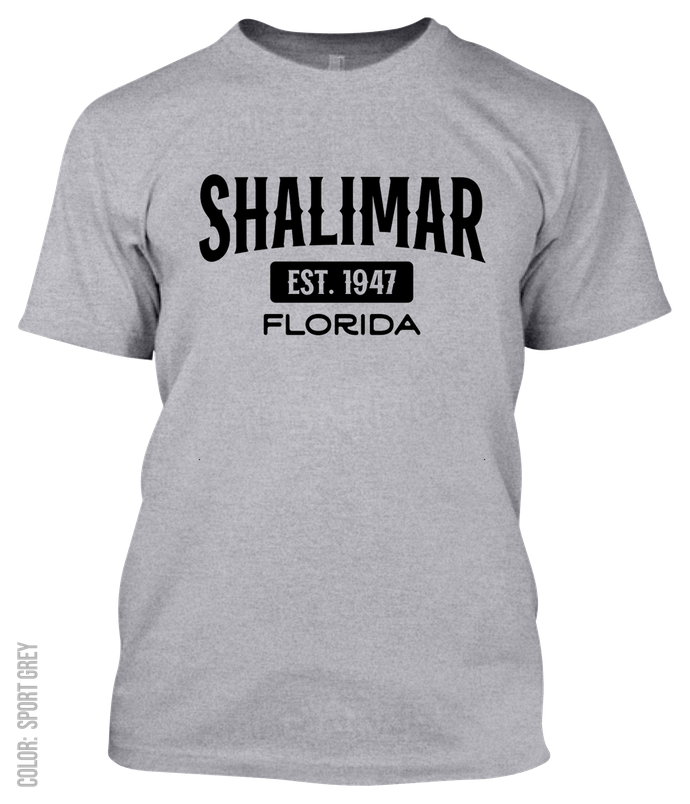 Shalimar, Florida Athletic T-Shirt