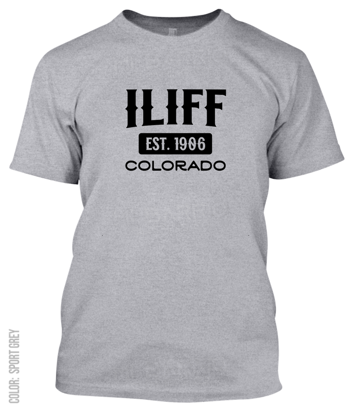 Iliff, Colorado Athletic T-Shirt