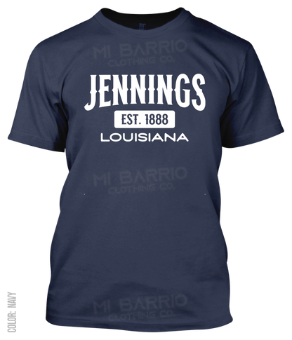 Jennings, Louisiana Athletic T-Shirt