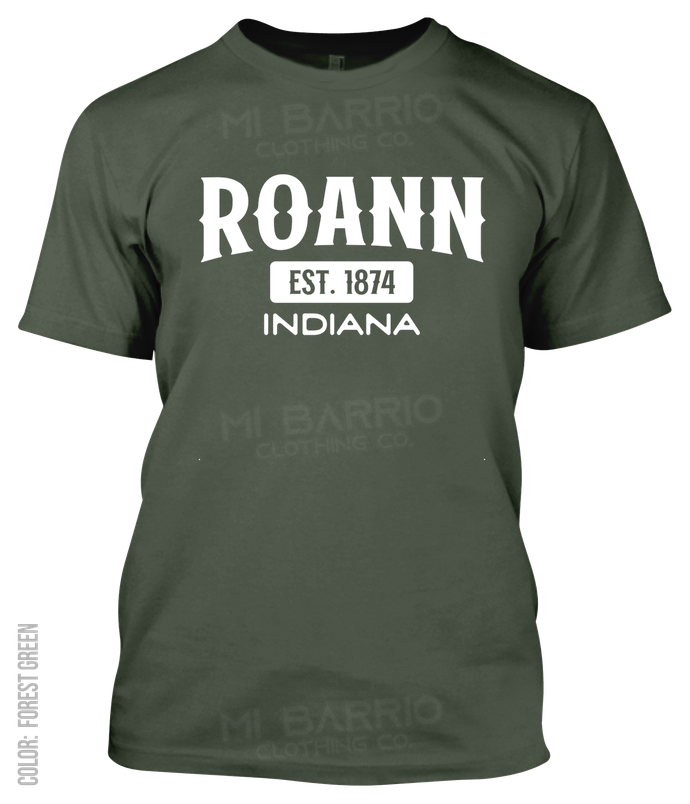 Roann, Indiana Athletic T-Shirt