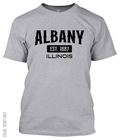 Albany, Illinois Athletic T-Shirt