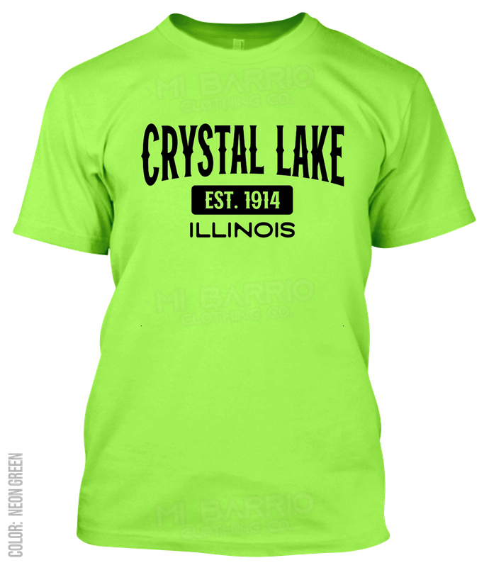 Crystal Lake, Illinois Athletic T-Shirt