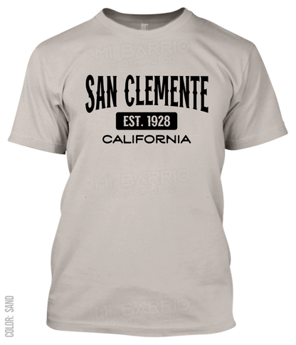 San Clemente, California Athletic T-Shirt