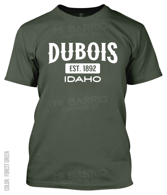 Dubois, Idaho Athletic T-Shirt