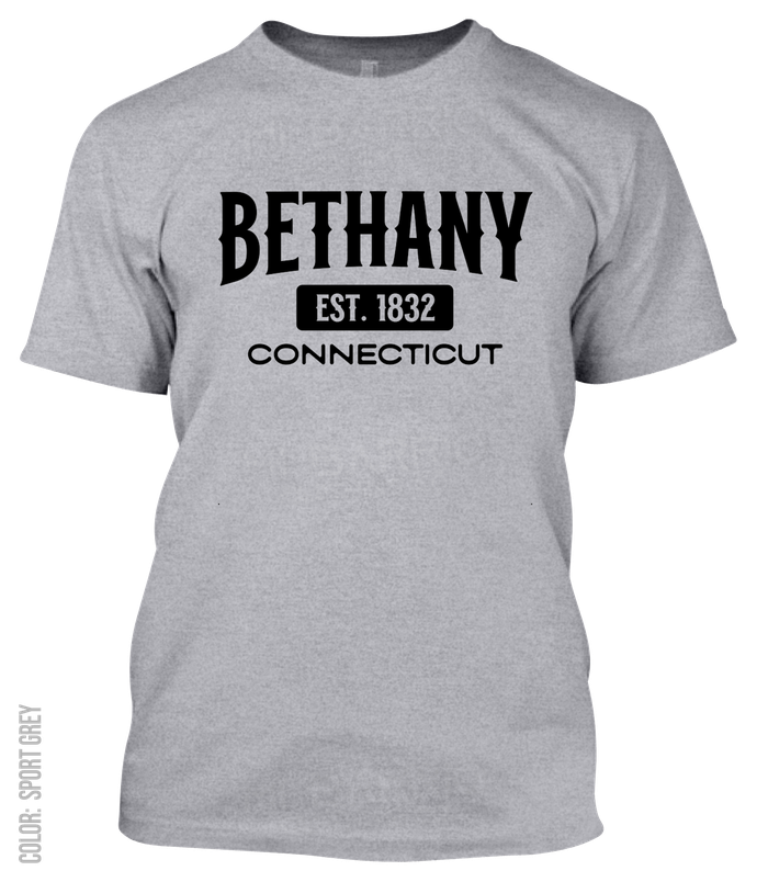 Bethany, Connecticut Athletic T-Shirt