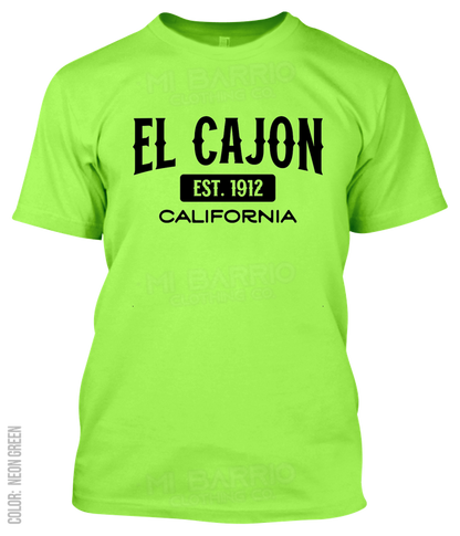 El Cajon, California Athletic T-Shirt