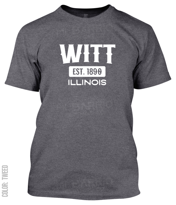 Witt, Illinois Athletic T-Shirt