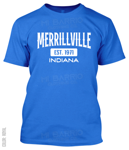 Merrillville, Indiana Athletic T-Shirt