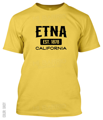 Etna, California Athletic T-Shirt
