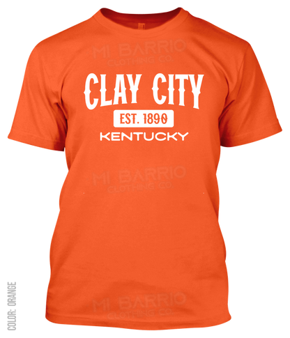 Clay City, Kentucky Athletic T-Shirt