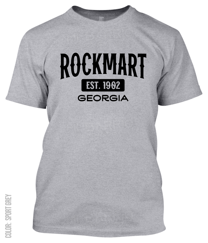 Rockmart, Georgia Athletic T-Shirt