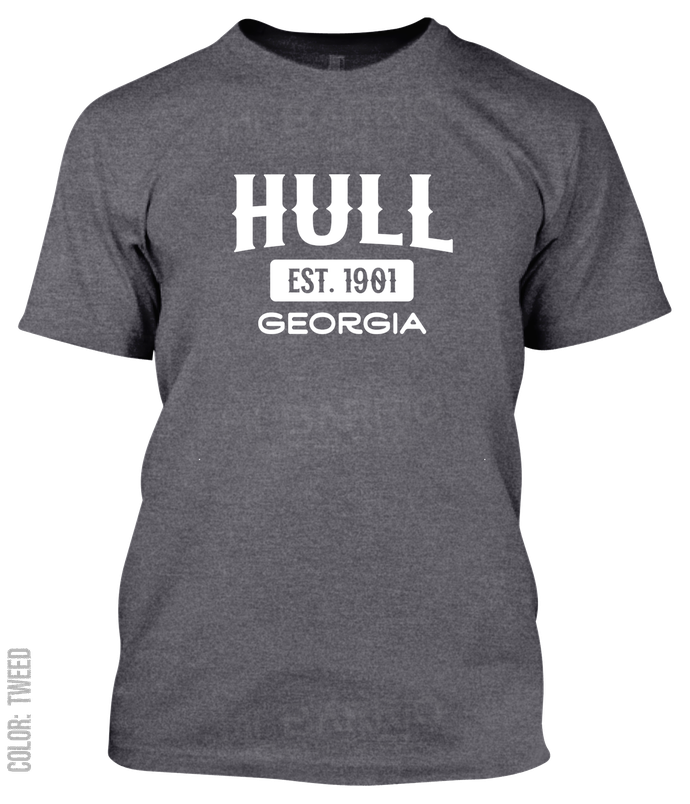 Hull, Georgia Athletic T-Shirt
