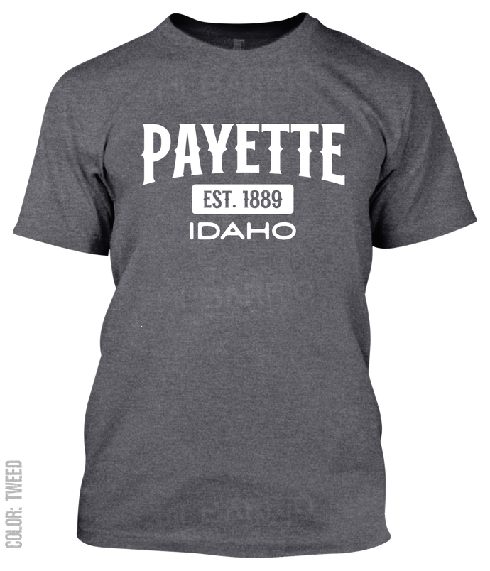 Payette, Idaho Athletic T-Shirt