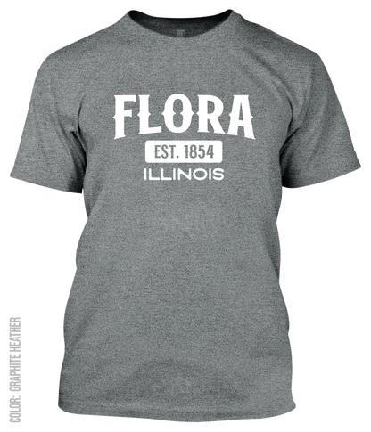 Flora, Illinois Athletic T-Shirt
