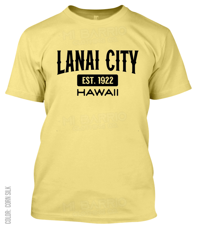 Lanai City, Hawaii Athletic T-Shirt