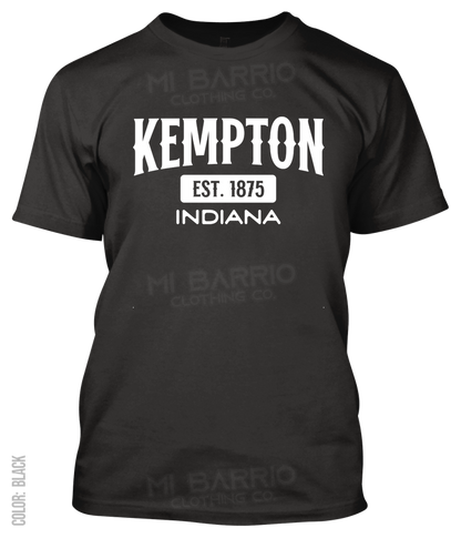 Kempton, Indiana Athletic T-Shirt