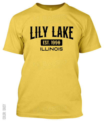 Lily Lake, Illinois Athletic T-Shirt