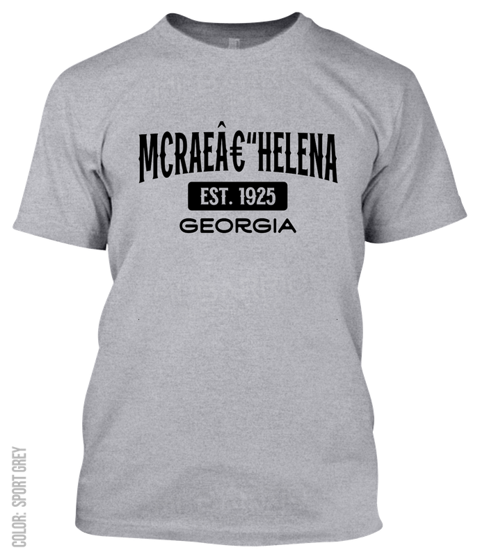 Mcrae–helena , Georgia Athletic T-Shirt