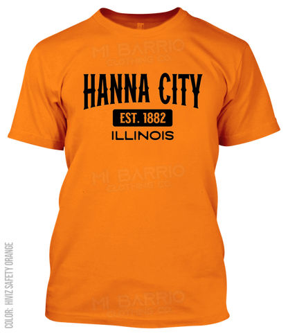 Hanna City, Illinois Athletic T-Shirt