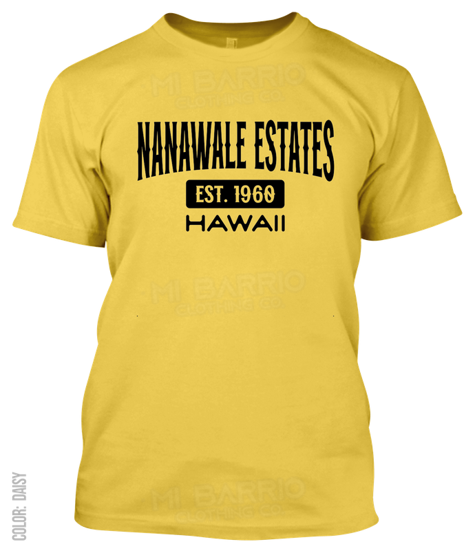 Nanawale Estates, Hawaii Athletic T-Shirt