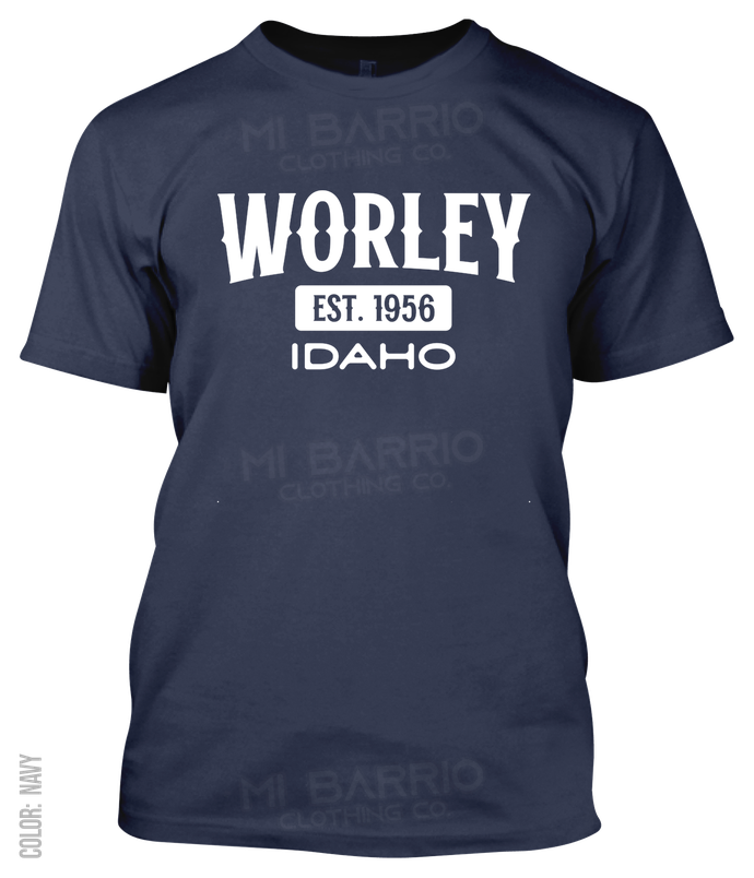 Worley, Idaho Athletic T-Shirt