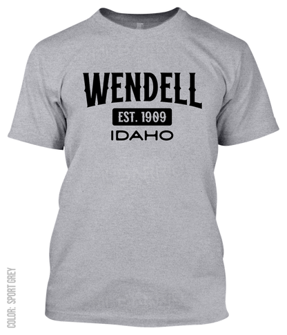 Wendell, Idaho Athletic T-Shirt