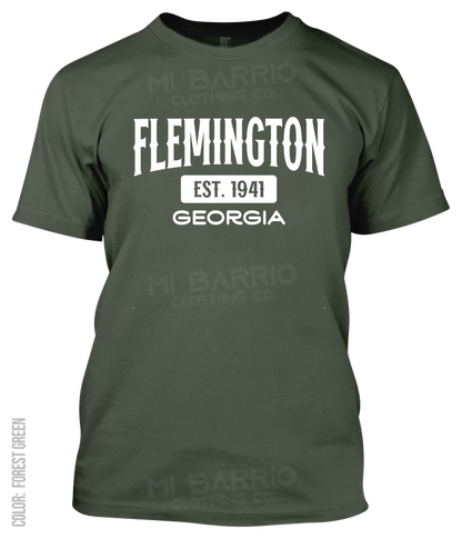Flemington, Georgia Athletic T-Shirt
