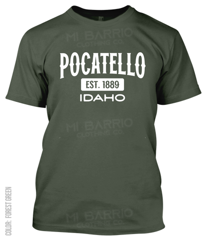 Pocatello, Idaho Athletic T-Shirt