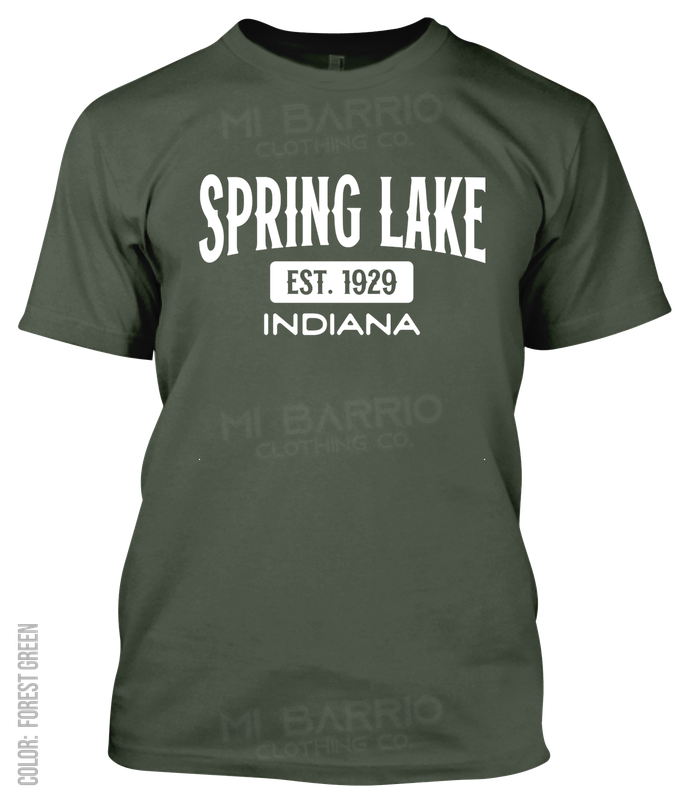 Spring Lake, Indiana Athletic T-Shirt