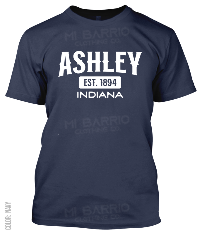 Ashley, Indiana Athletic T-Shirt