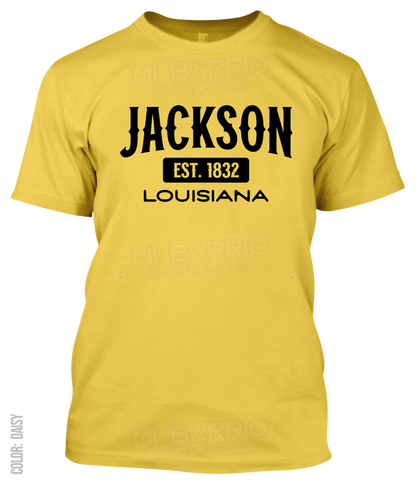 Jackson, Louisiana Athletic T-Shirt