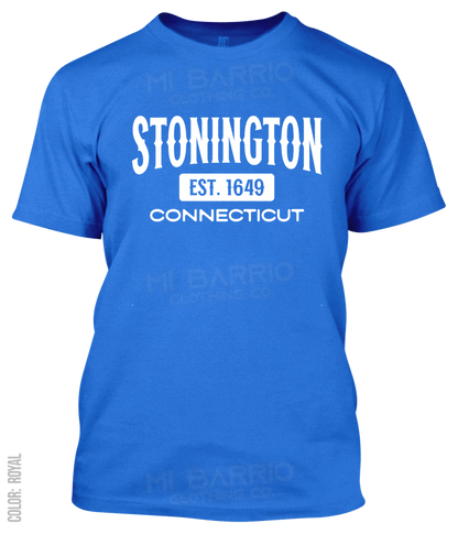 Stonington, Connecticut Athletic T-Shirt