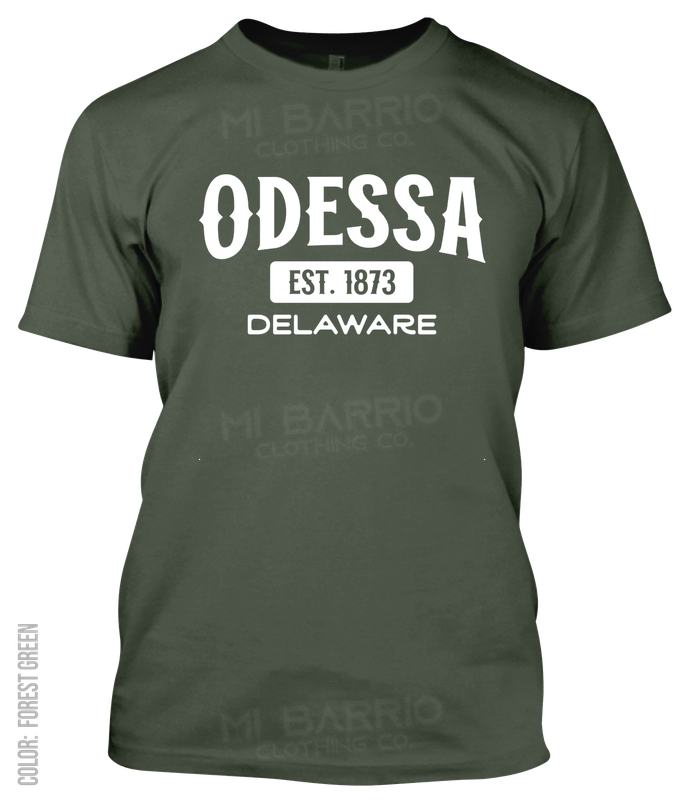 Odessa, Delaware Athletic T-Shirt