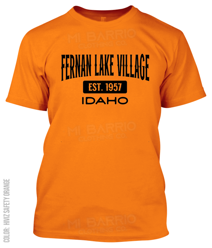 Fernan Lake Village, Idaho Athletic T-Shirt
