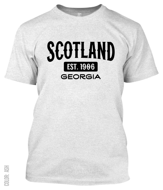 Scotland, Georgia Athletic T-Shirt