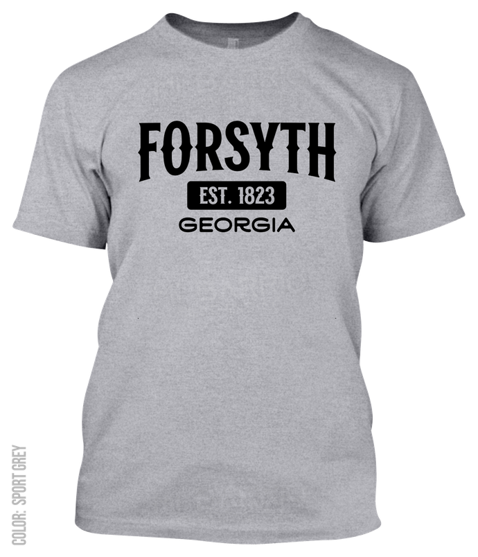Forsyth, Georgia Athletic T-Shirt